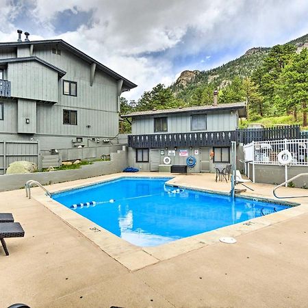Estes Park Condo Rental Balcony With River Views! Εξωτερικό φωτογραφία