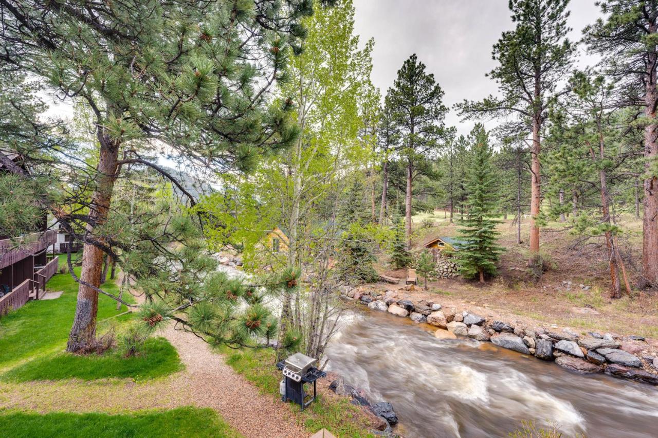 Estes Park Condo Rental Balcony With River Views! Εξωτερικό φωτογραφία