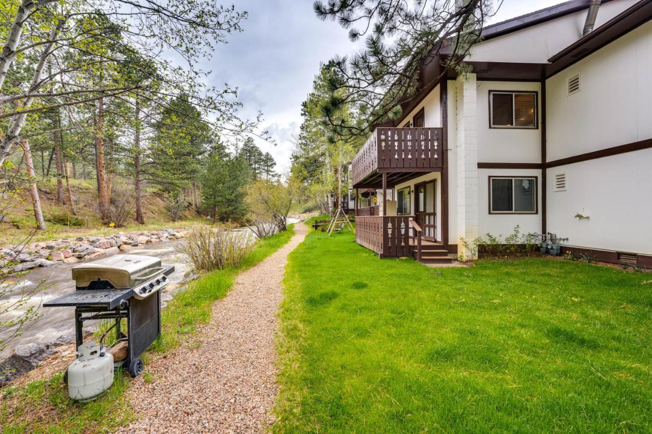 Estes Park Condo Rental Balcony With River Views! Εξωτερικό φωτογραφία