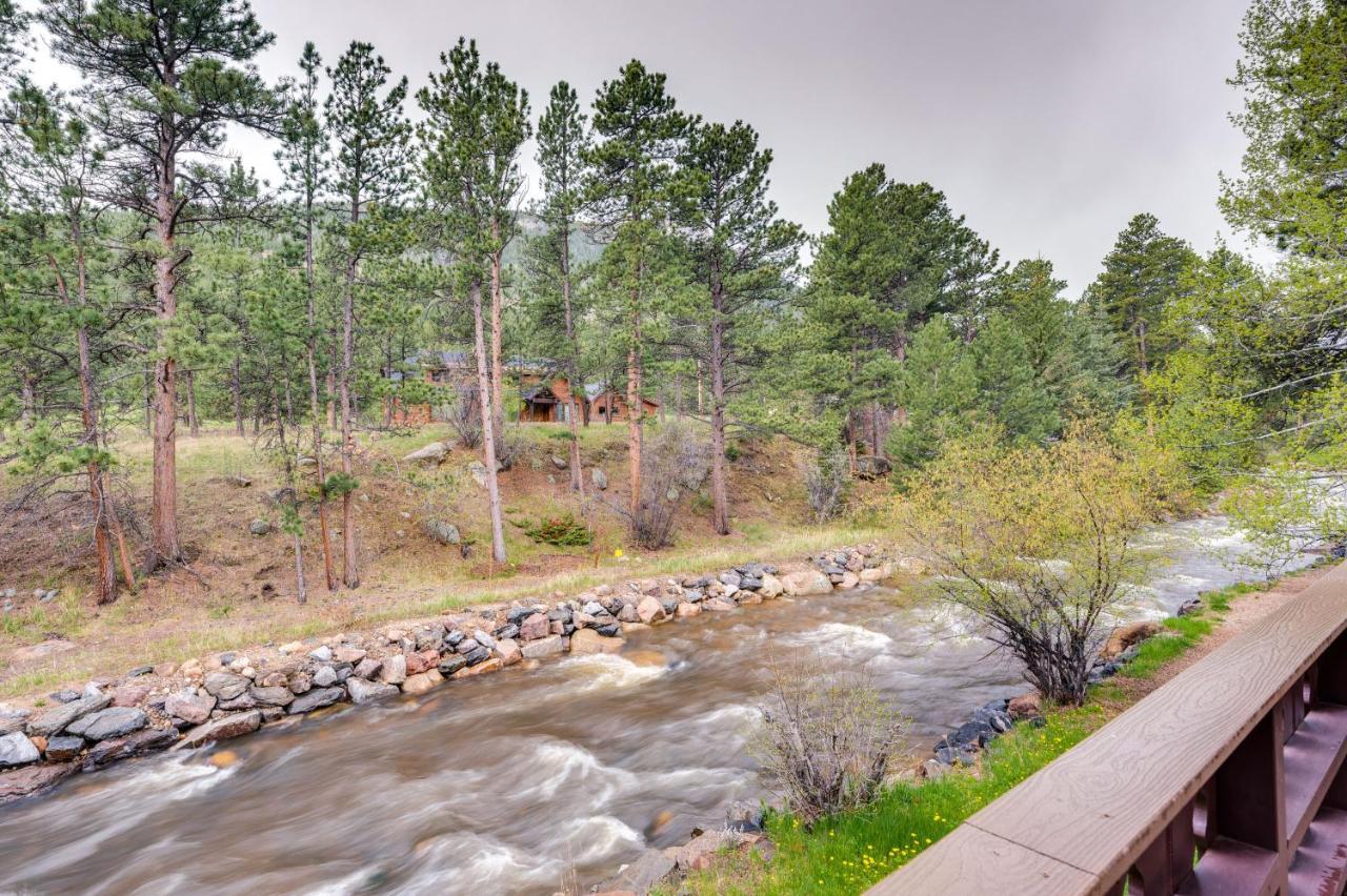 Estes Park Condo Rental Balcony With River Views! Εξωτερικό φωτογραφία